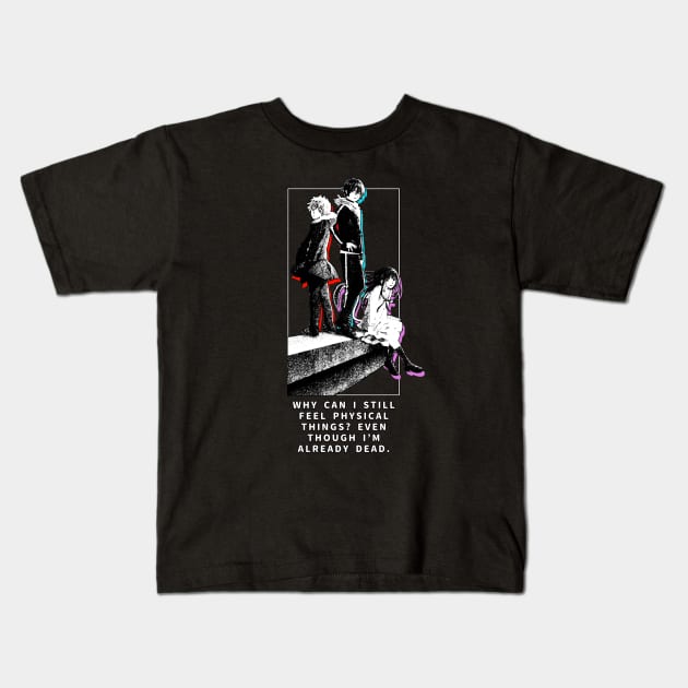 Noragami quote Kids T-Shirt by SirTeealot